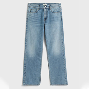 Low Straight Denim Blue